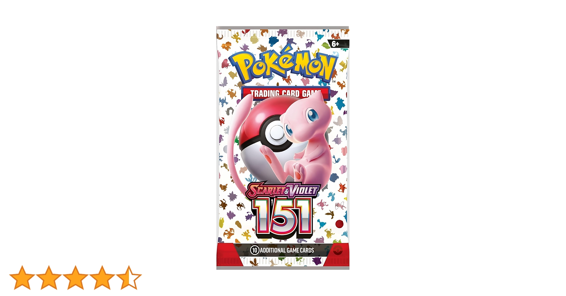Pokemon 151 - Sealed Single Booster Pack - English - 10